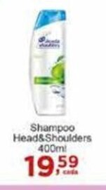 Rossi Supermercado Shampoo Head & Shoulders 400ml oferta