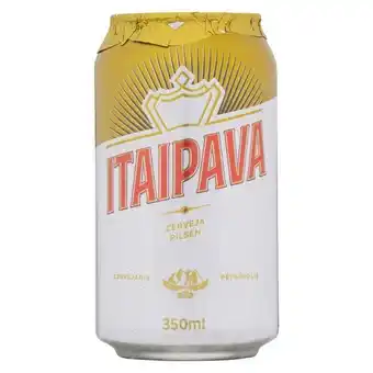 Supermercados Tauste Cerveja itaipava pilsen pilsen lata 350ml oferta