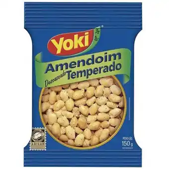 Supermercados Tauste Amendoim yoki descascado temperado pacote 150g oferta