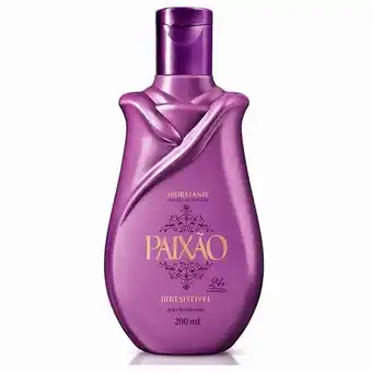 Supermercados Tauste Leite hidratante paixão irresistível frasco 200ml oferta