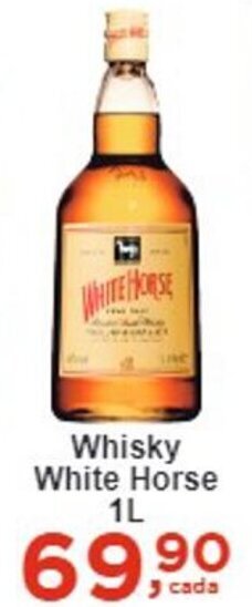 Rossi Supermercado Whisky White Horse 1L oferta