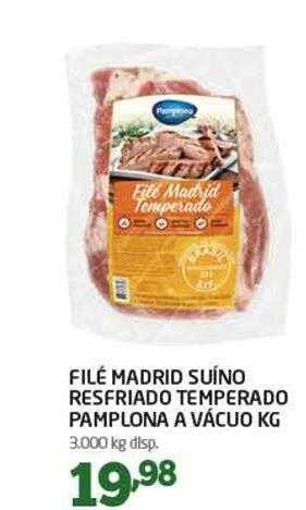 Cooper Filé Madrid Suíno Resfriado Temperado Pamplona A Vácuo Kg oferta