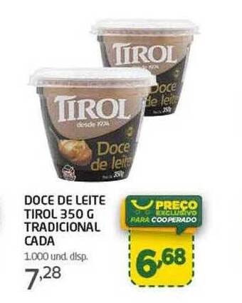 Cooper Doce De Leite Tirol Tradicional Cada oferta