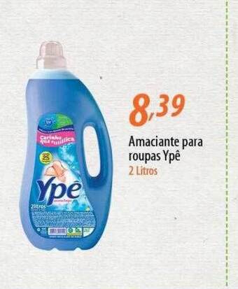 Amaciante Para Roupas Ypê