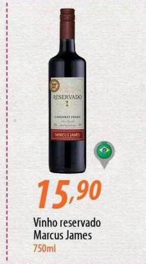 Cotripal Vinho Reservado Marcus James oferta
