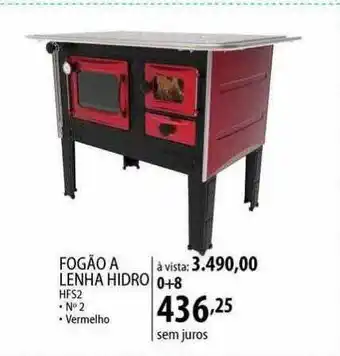 Fogão A Lenha Hidro