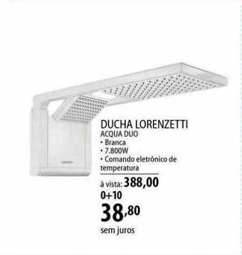 Ducha Lorenzetti Acqua Duo