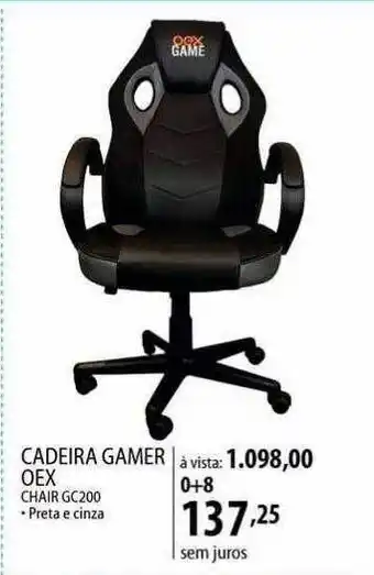 Cadeira Gamer Oex