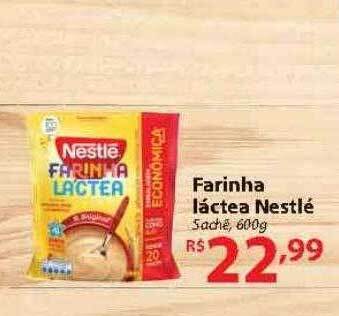 Nacional Farinha Láctea Nestlé oferta