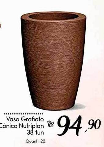 Giassi Supermercados Vaso Grafiato Cônico Nutriplan 38 1un oferta