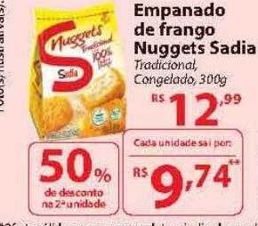 Nacional Empanado De Frango Nuggets Sadia oferta