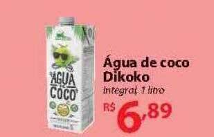 Nacional água De Coco Dikoko oferta