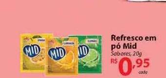 Nacional Refresco Em Pó Mid oferta