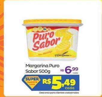 Super Lagoa Margarina Puro Sabor oferta