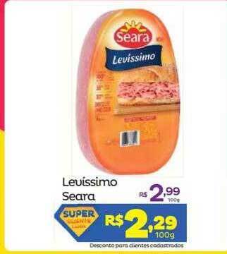 Super Lagoa Levíssimo Seara oferta