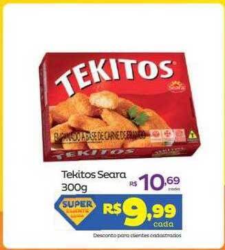Super Lagoa Tekitos Seara oferta