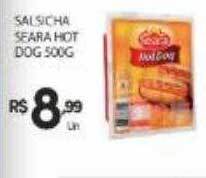 Supermercado Vitorino Salsicha Seara Hot Dog oferta