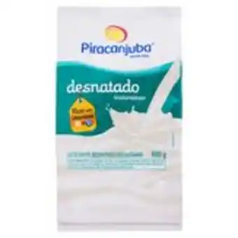 Sam's Club Leite em pó instantâneo desnatado piracanjuba pacote 600g oferta