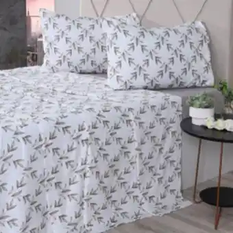 Jogo cama casal cotton touch pamplona