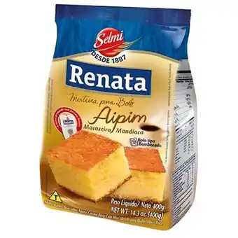 Mistura para bolo aipim renata 400g