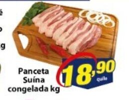 Vencedor Atacadista Panceta Suina Congelada 1kg oferta