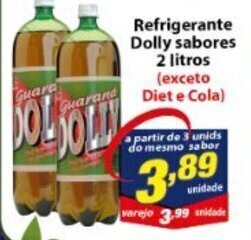 Vencedor Atacadista Refrigerante Dolly sabores 2L oferta