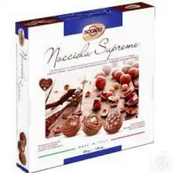 Carrefour Bombom de chocolate ao leite sortido socado nocciola supreme 220g oferta
