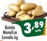 Vencedor Atacadista Batata Monalisa Lavada 1kg oferta