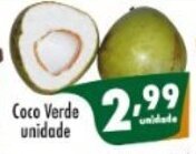 Vencedor Atacadista Coco verde unidade oferta