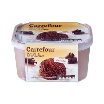 Carrefour Sorvete de chocolate carrefour 1,5l oferta