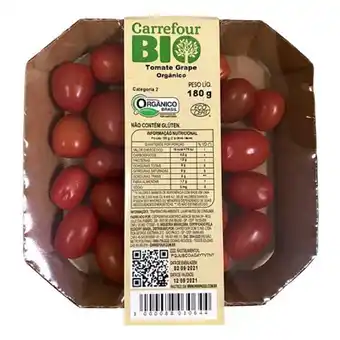 Carrefour Tomate sweet grape orgânico carrefour bio 180g oferta