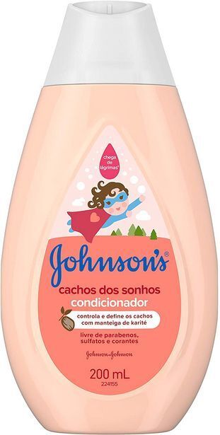 Carrefour Condicionador infantil johnson's baby cachos definidos 200ml oferta
