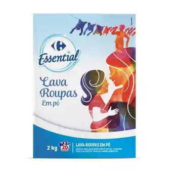 Sabão em pó carrefour essential 2 kg
