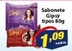 Sabonete Gipsy tipos 80g