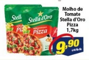 Vencedor Atacadista Molho de Tomate Stella D'Oro Pizza 1.7kg oferta