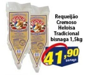 Vencedor Atacadista Requeijao Cremoso Heloisa Tradicional bisnaga 1.5kg oferta
