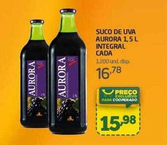 Cooper Suco De Uva Aurora Integral Cada oferta