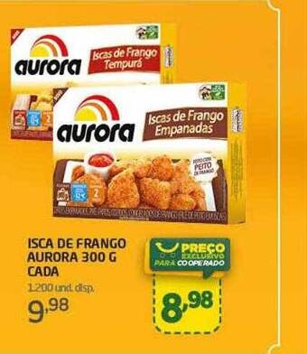 Cooper Isca De Frango Aurora Cada oferta