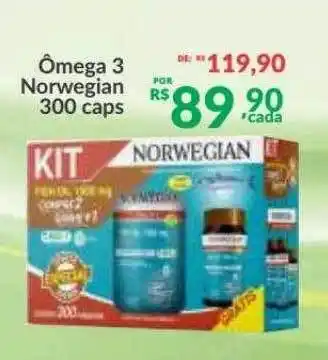 ômega 3 Norwegian 300 Caps
