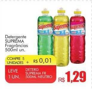 Supermercados Koch Detergente Suprema Fragrâncias oferta