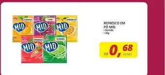 Refresco Em Pó Mid 20g