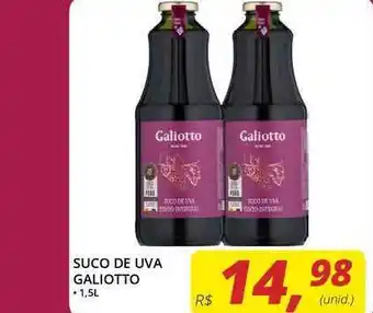 Suco De Uva Galiotto 1.5L
