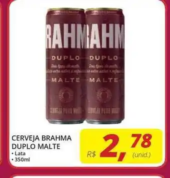Cerveja Brahma Duplo Malte 350ml