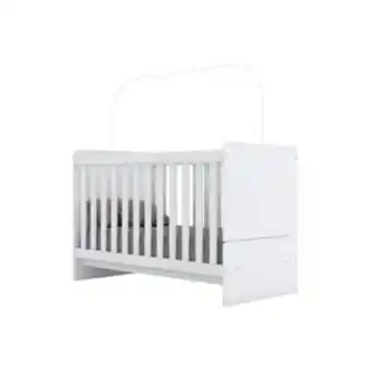 Berço henn labirinto 2 em 1 branco