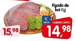 Cercadão Figado de Boi 1kg oferta