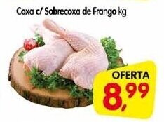 Cercadão Coxa c/ Sobrecoxa de Frango 1kg oferta