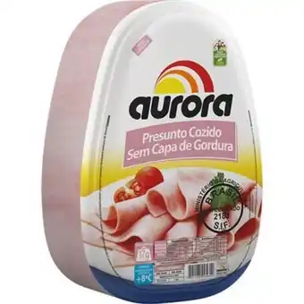 Serrano Supermercado Presunto aurora sem capa fatiado kg oferta