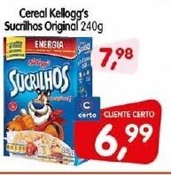 Cercadão Cereal Kellogg's Sucrilhos Original 240g oferta
