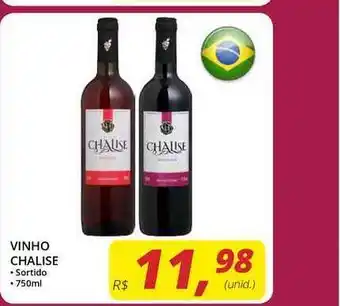 Rebouças Supermercados Vinho Chalise 750ml oferta