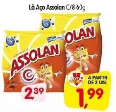 Cercadão La Aco Assolan c/8 60g oferta